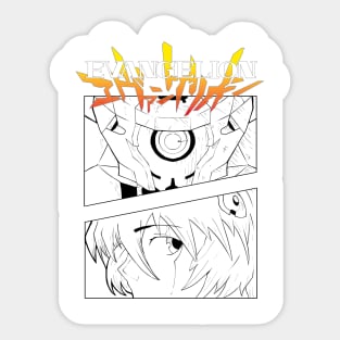 rei ayanami - eva 00 Sticker